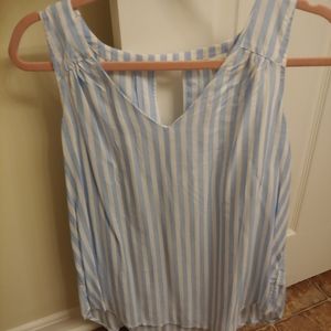 Old Navy High / Low Striped Tank